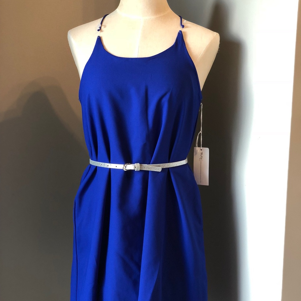 Women TRUTH  nyc  Blue Dress sz M